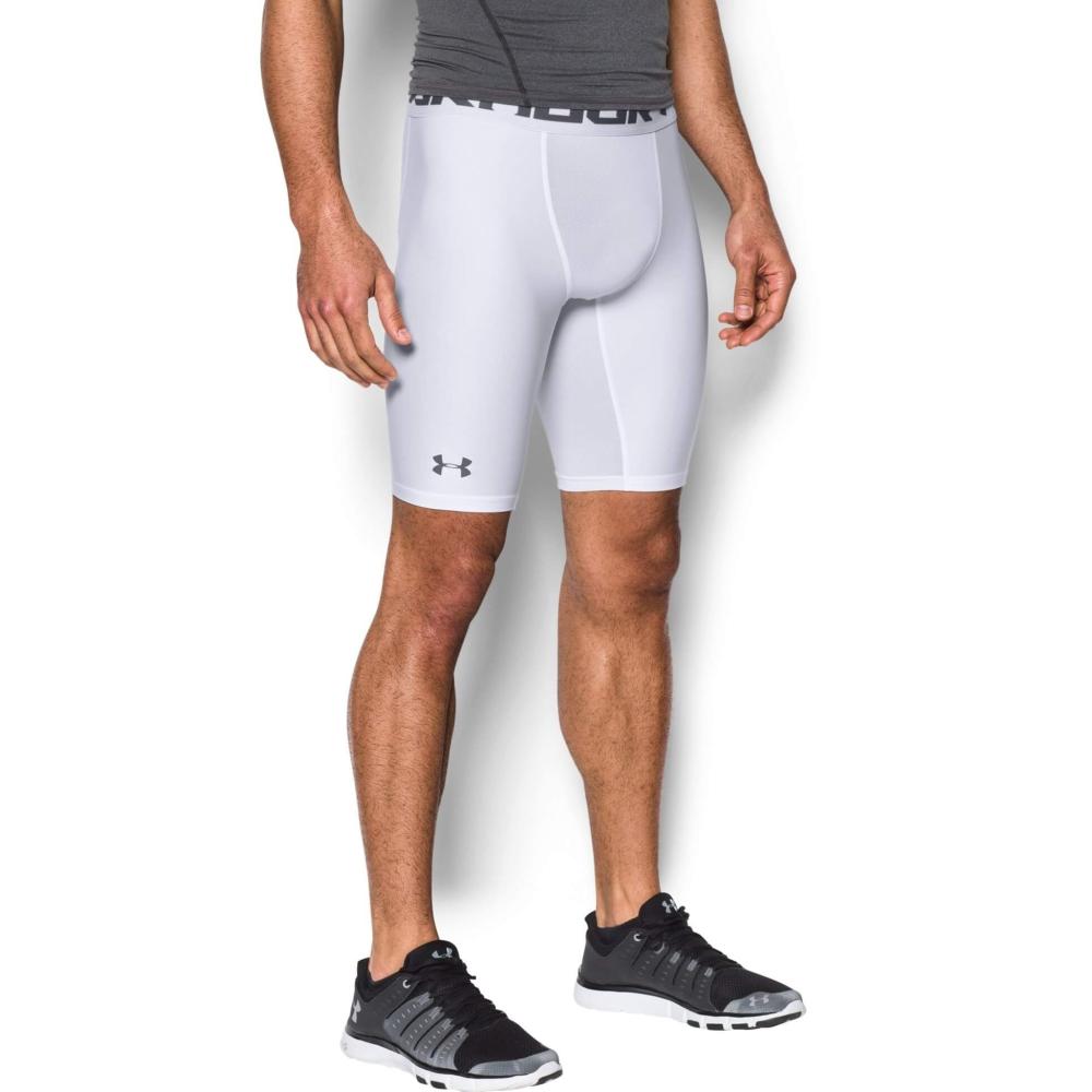 Under Armour Heatgear® Armour Long Shorts White