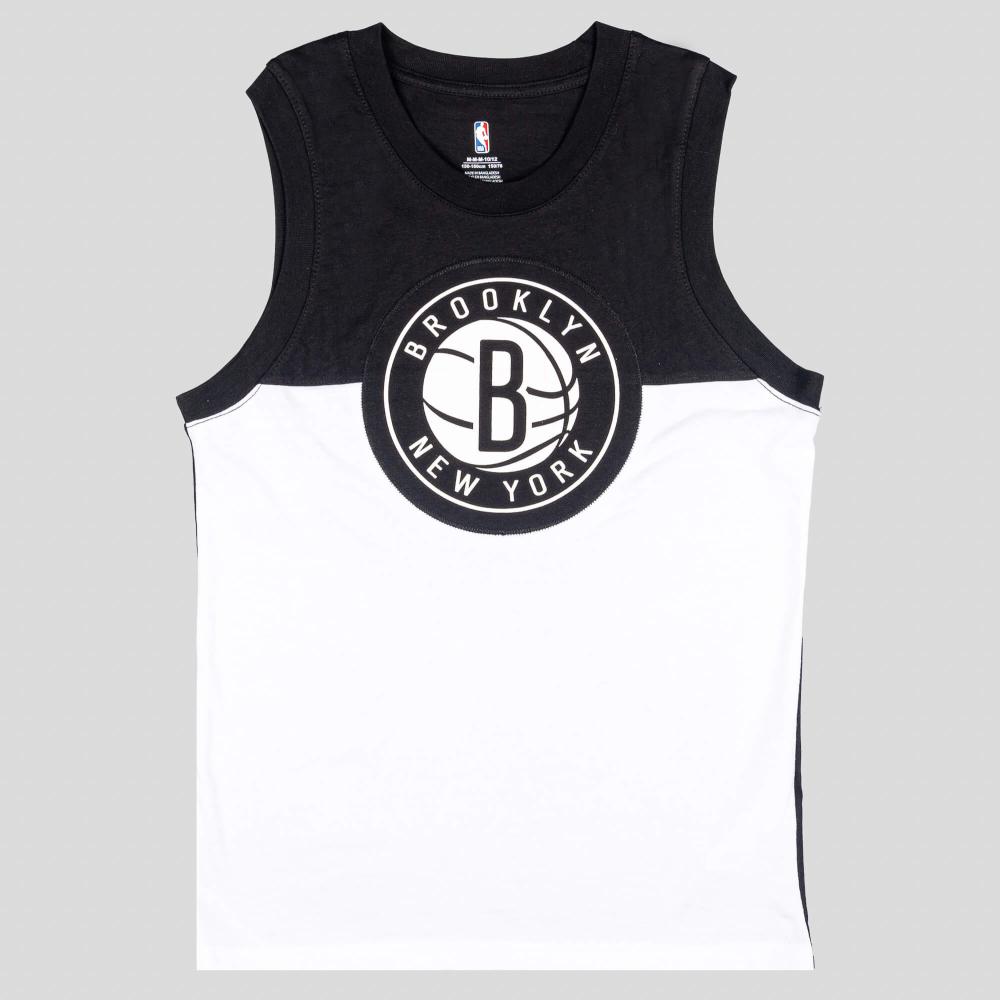 Outer Stuff Revitalize Tank Top Brooklyn Nets White/Black