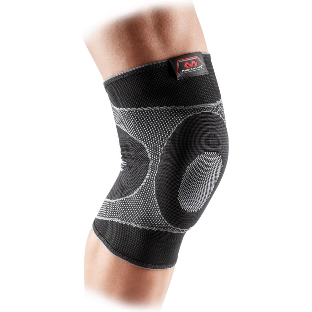 Návlek na koleno McDAVID Knee Sleeve / 4-Way Elastic With Gel Buttress Black