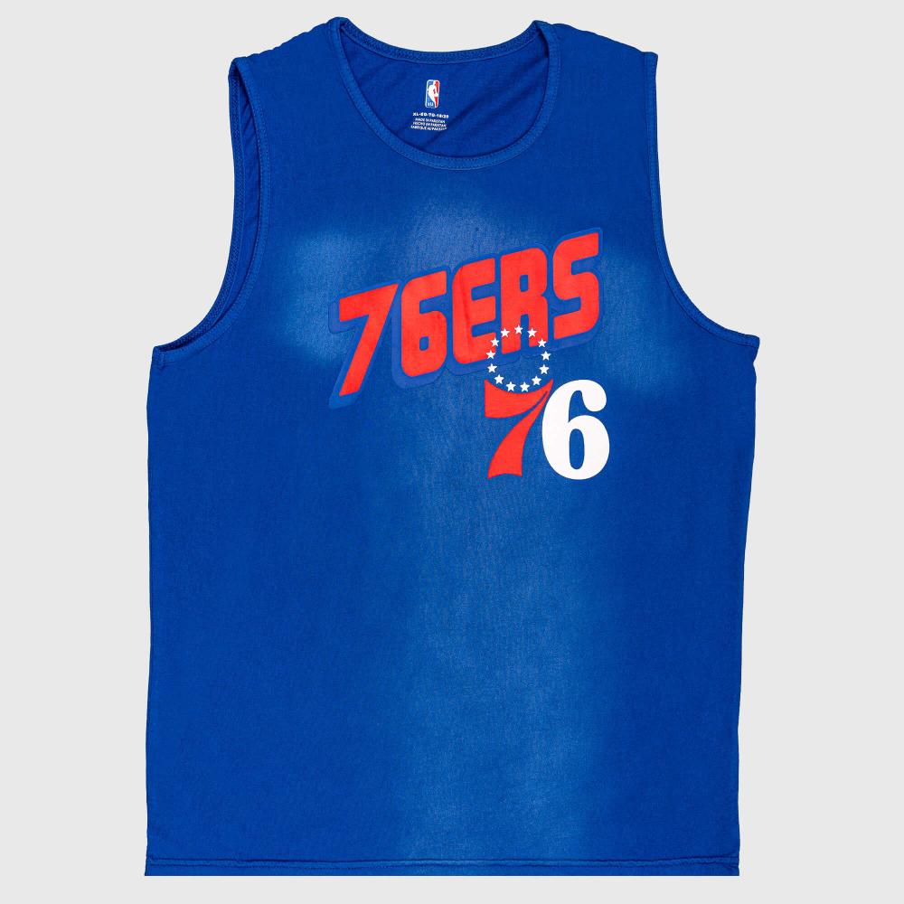Detské tielko OUTERSTUFF NBA RIDE THE TIDE TANK TOP PHILADELPHIA 76ERS modré