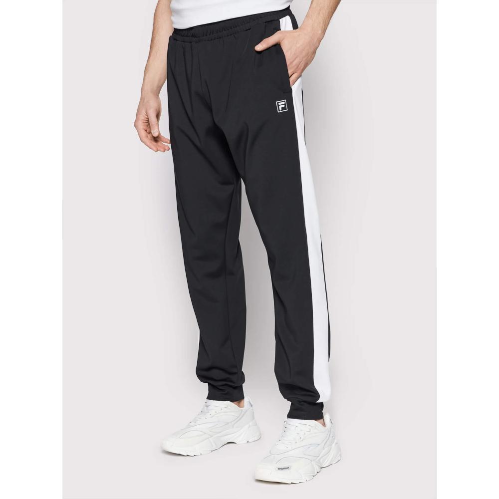 FILA REMOND track pants black-bright white