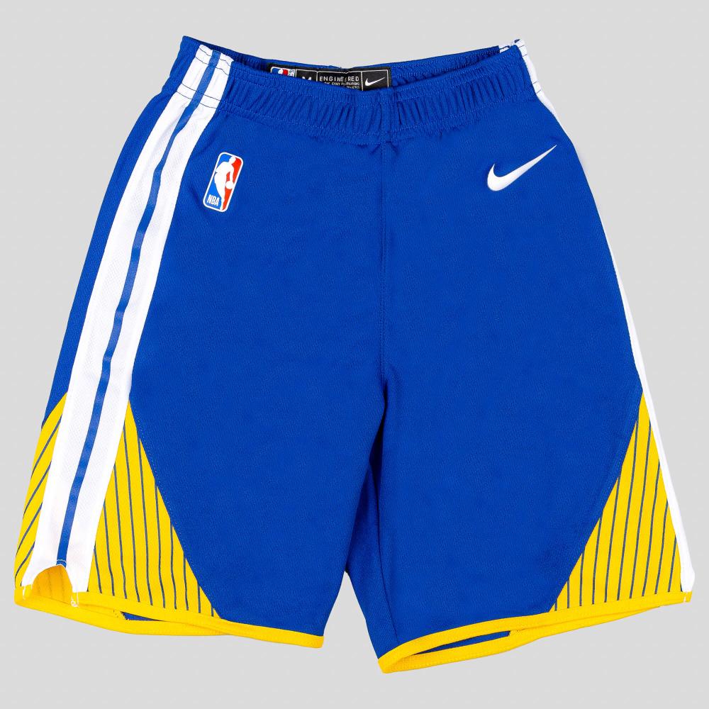 Nike 0-7 Icon Replica Short Golden State Warriors Blue/Yellow