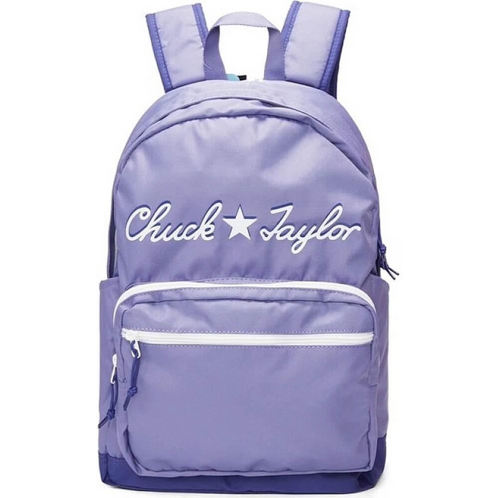 Converse Go 2 Backpack Large Logo SLATE LILAC/DK PURPLE DUST