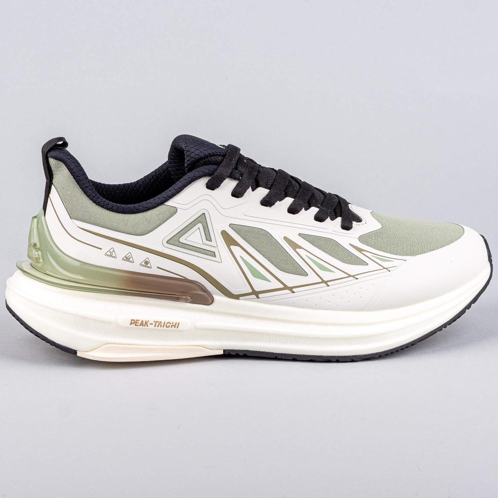 Bežecké tenisky Peak Running Shoes Taichi 6.0 Pro-Water Shield Canvas White/Green