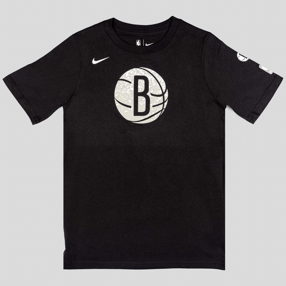 Nba Nike Essential Ss Cc Tee 8-20 Brooklyn Nets Black