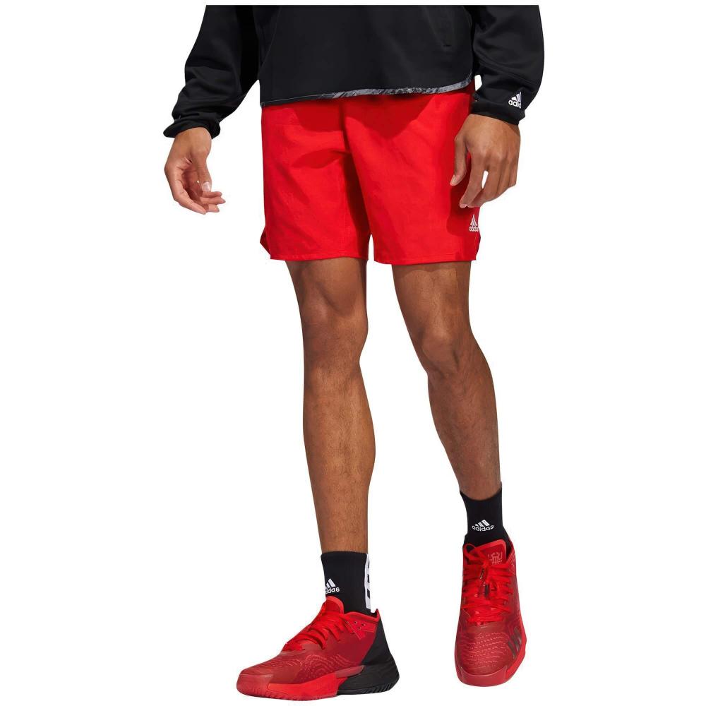 Adidas Men Donovan Mitchell Shorts Red