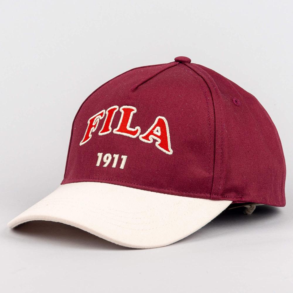 FILA TASHKENT Varsity Trucker hat Tawny Port-Whitecap Gray