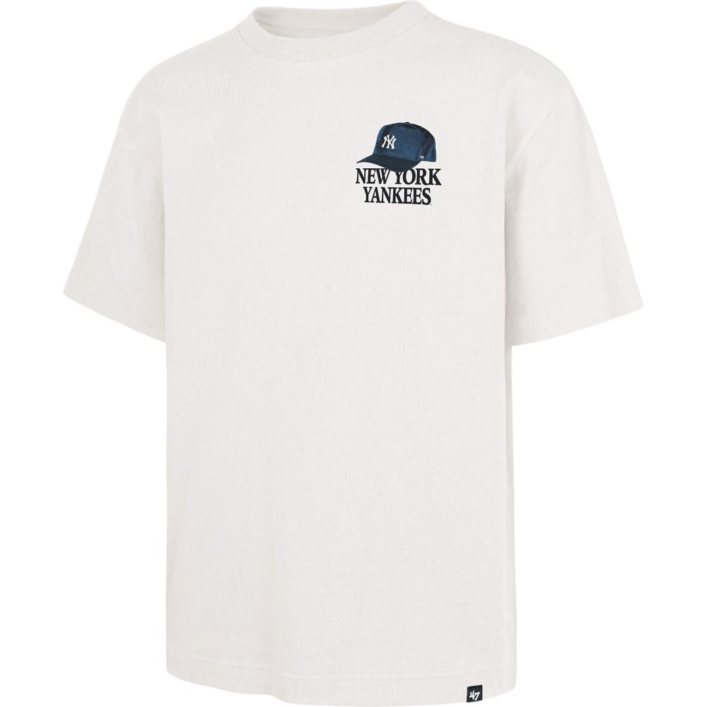 Tričko 47 Brand MLB New York Yankees In The Paper ’47 Foundation Tee Sandstone