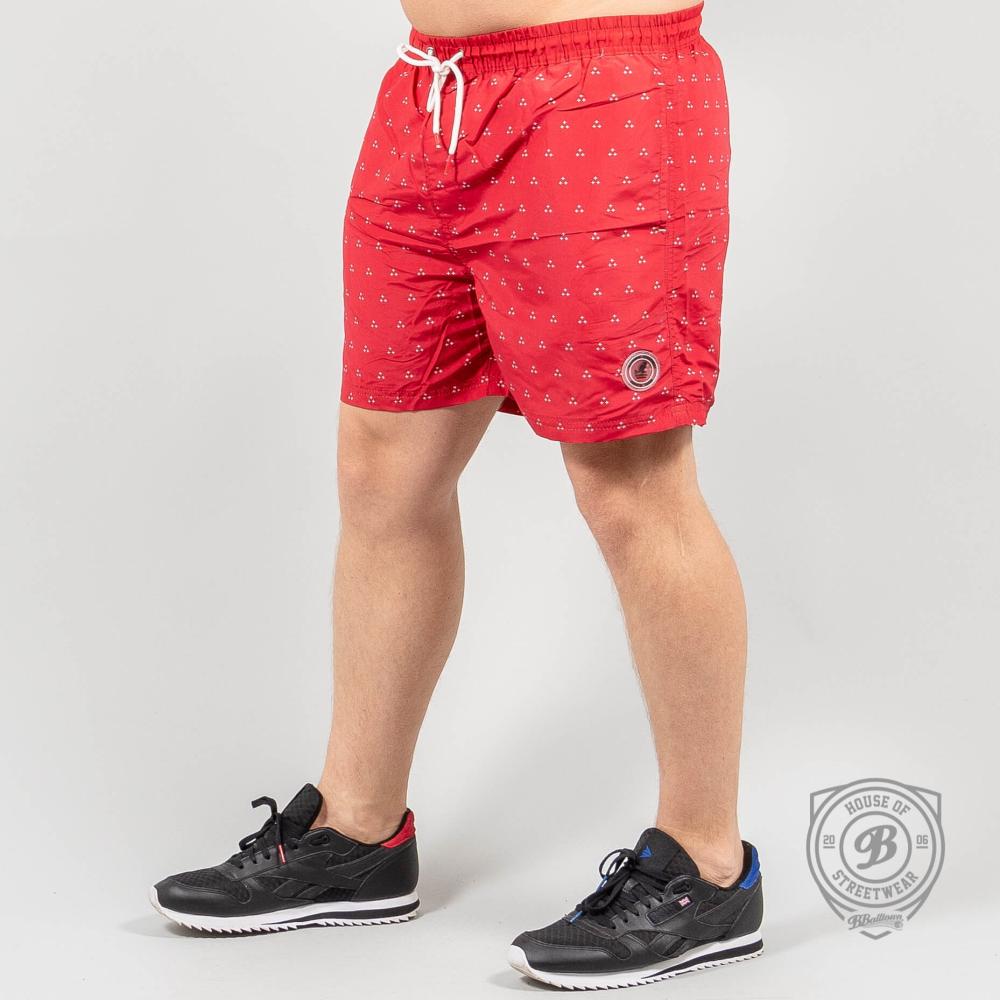 Kangol Cohen Swim Short True Red