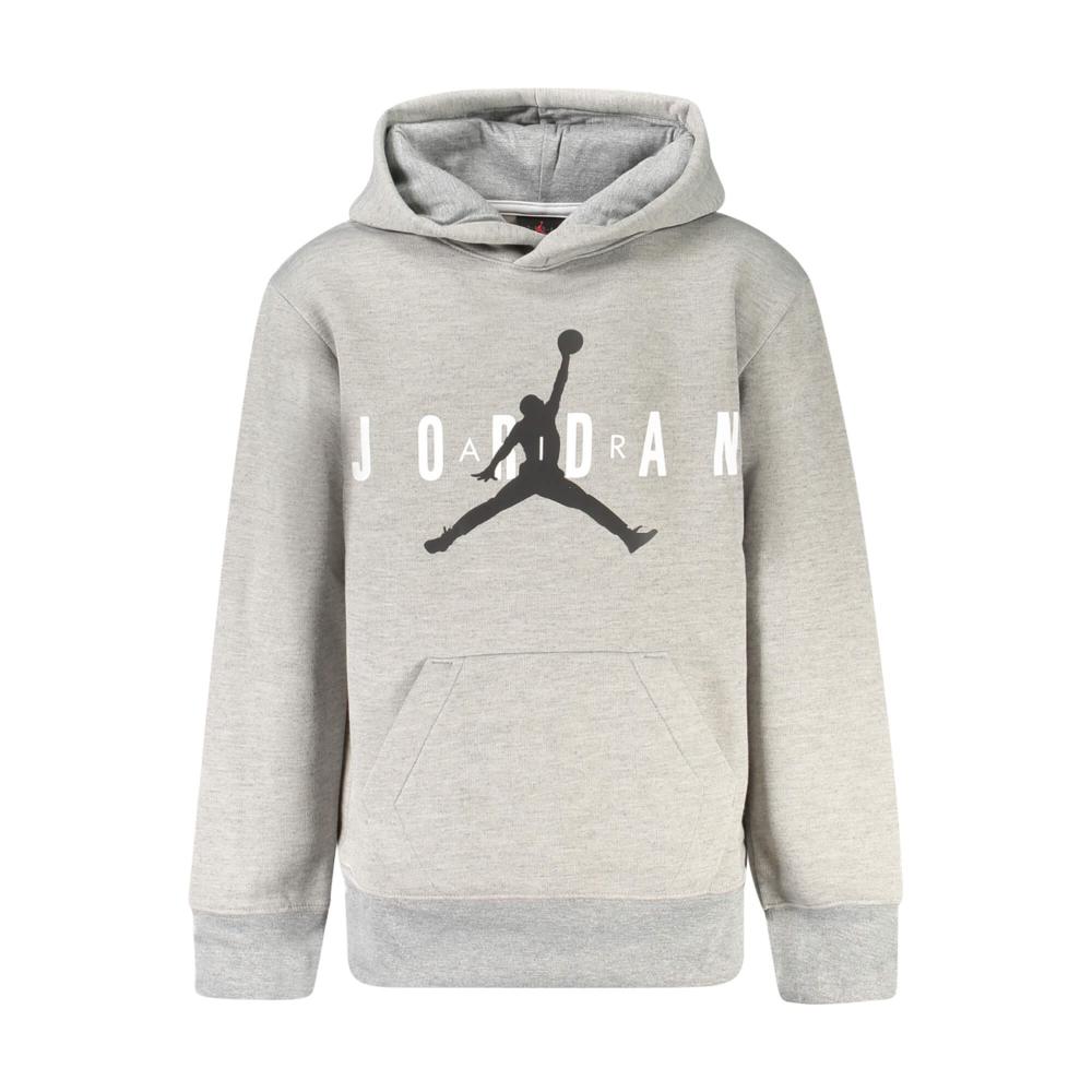 Mikina s kapucňou Jordan Jumpman Hoody Kids šedá