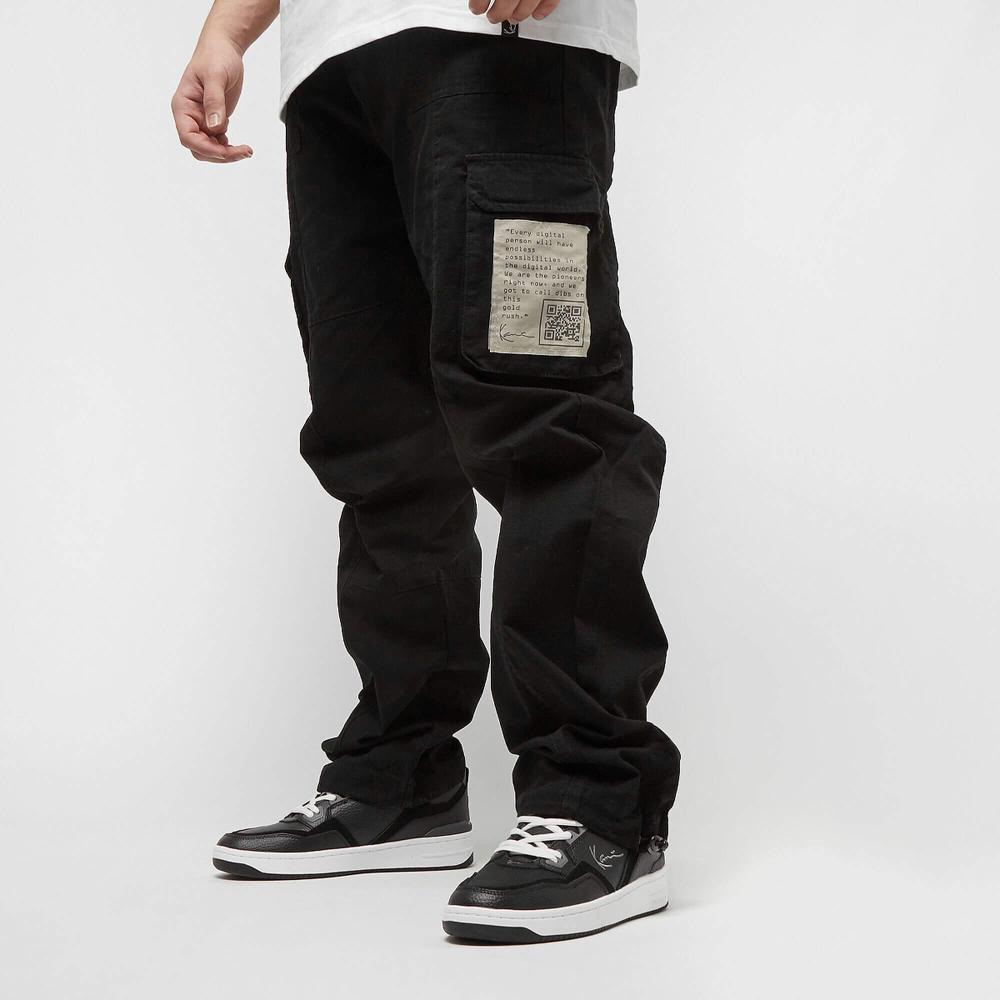 Karl Kani KK Rubber Signature Cargo Pants black