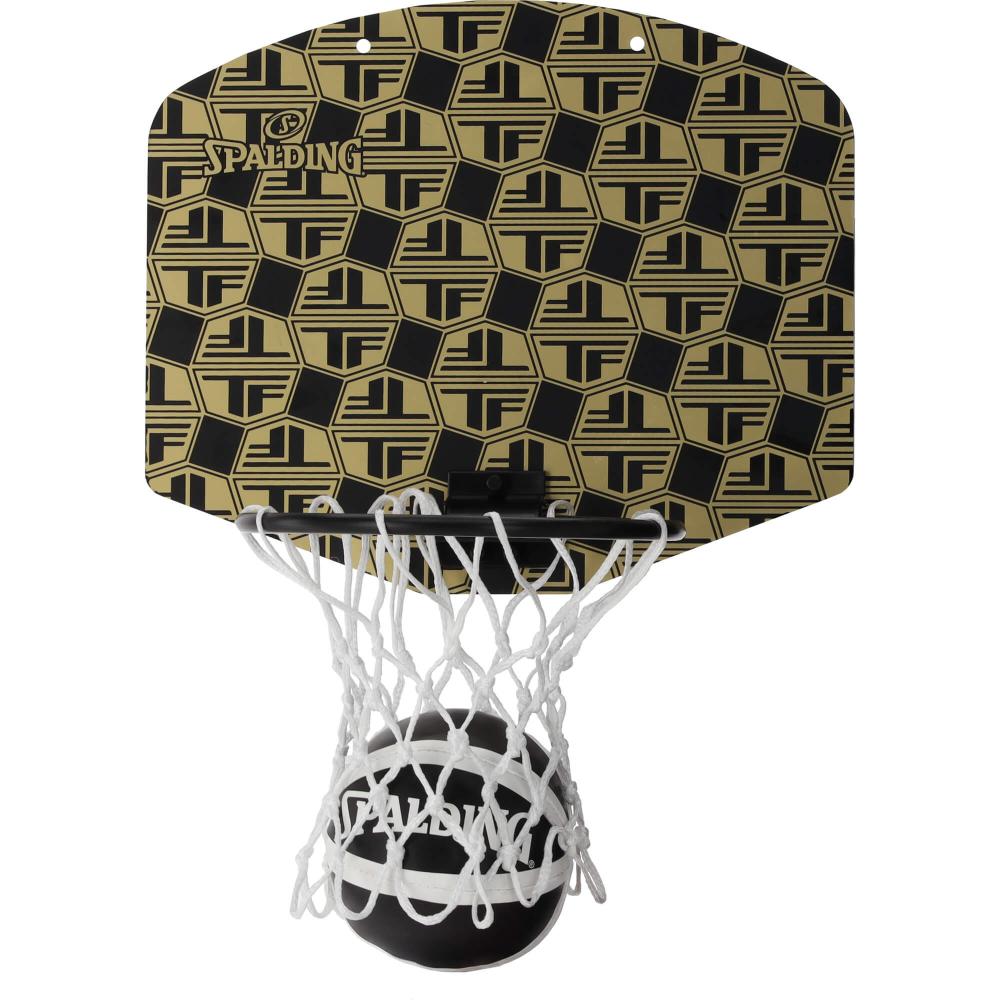 Spalding TF Micro Mini Backboard Set Black/Gold