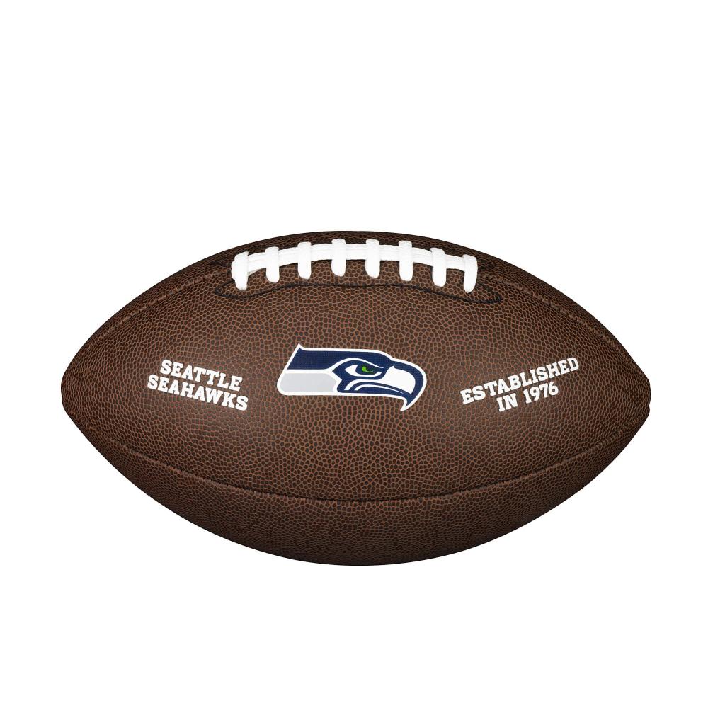 Wilson NFL Licensed Football Seattle Seahawks Brown (sz. official)