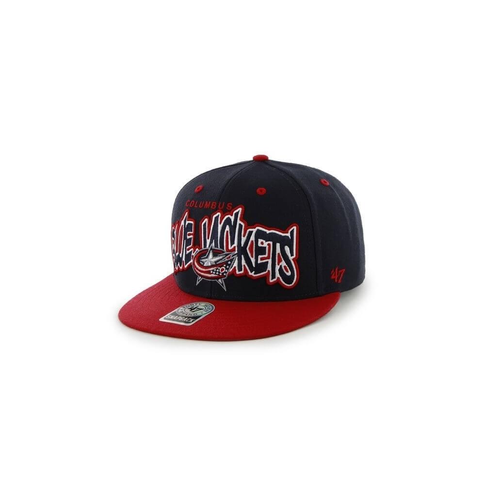 47Brand Official NHL Columbus Blue Jackets Snapback Caps