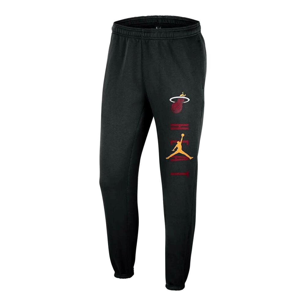 Jordan Nk Courtside Statement Pant - 8-20Y - Miami Heat Black