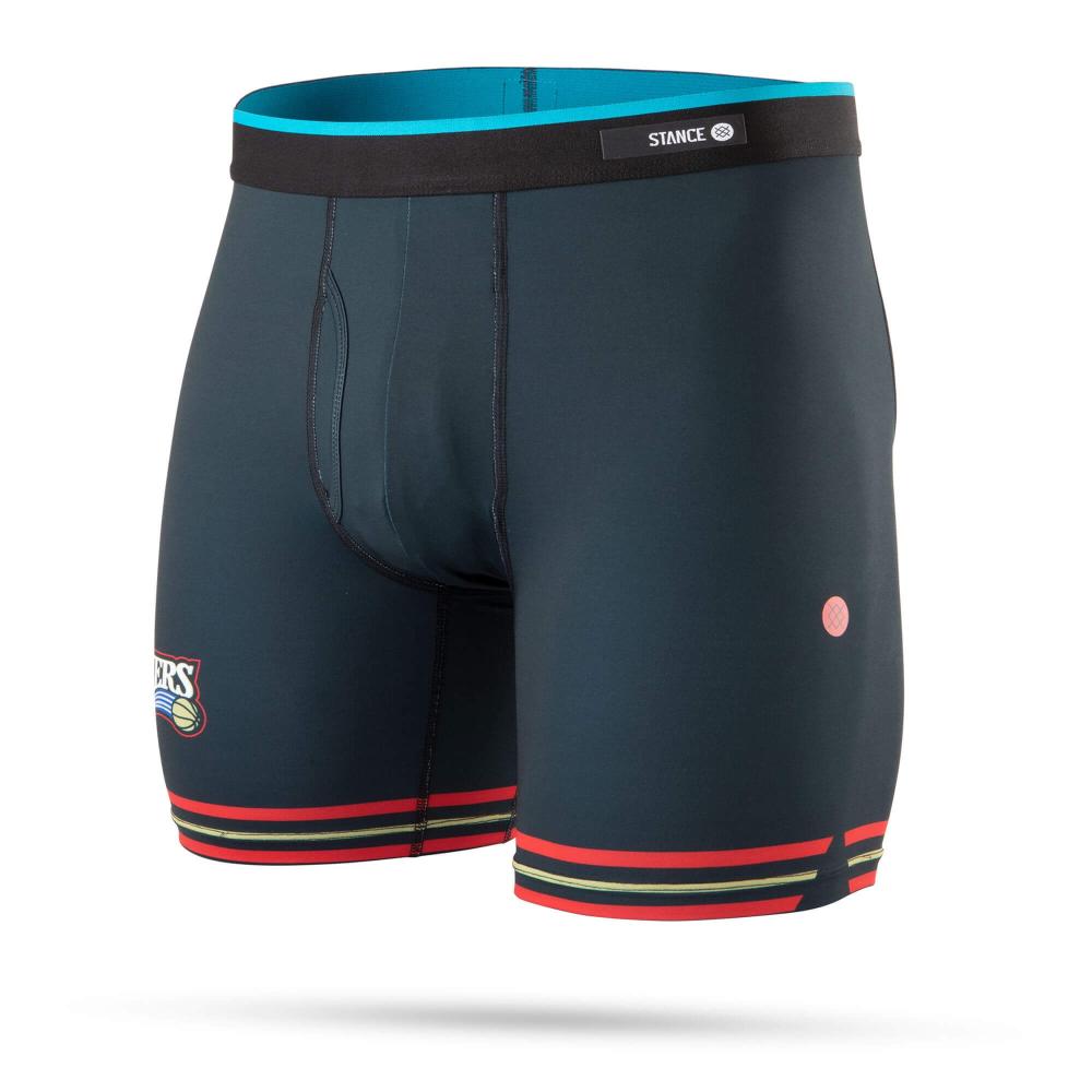 Stance 76Ers Hwc Boxer Brief Black