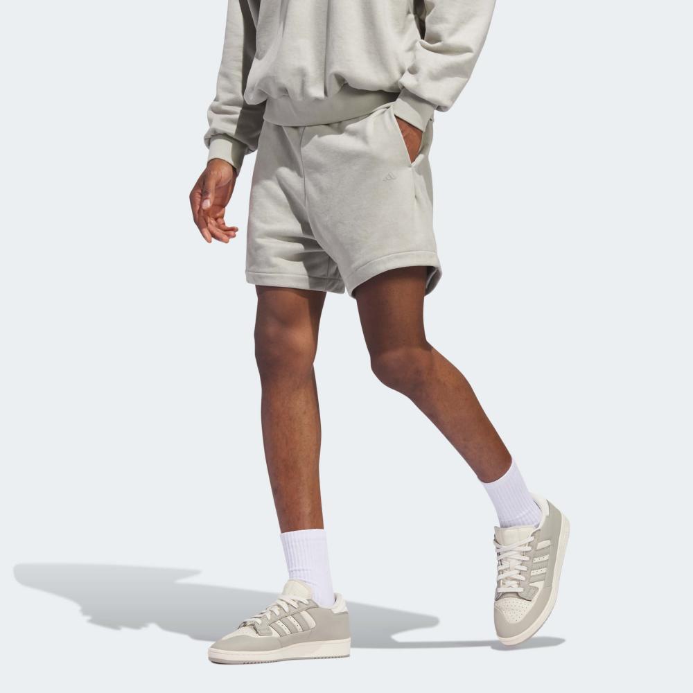 Adidas Unisex One Basketball Suede Short Metal Grey