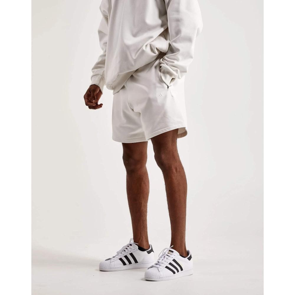 Adidas Unisex One Basketball Fleece Short White