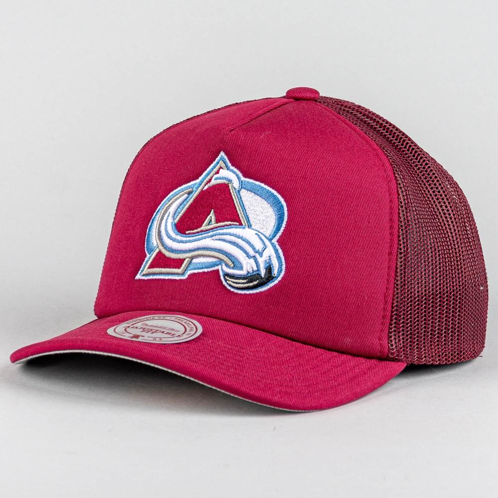 Šiltovka Mitchell & Ness NHL Evergreen Trucker Colorado Avalanche bordová