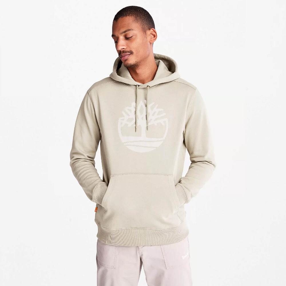 Timberland Core Logo Hoodie Island Fossil