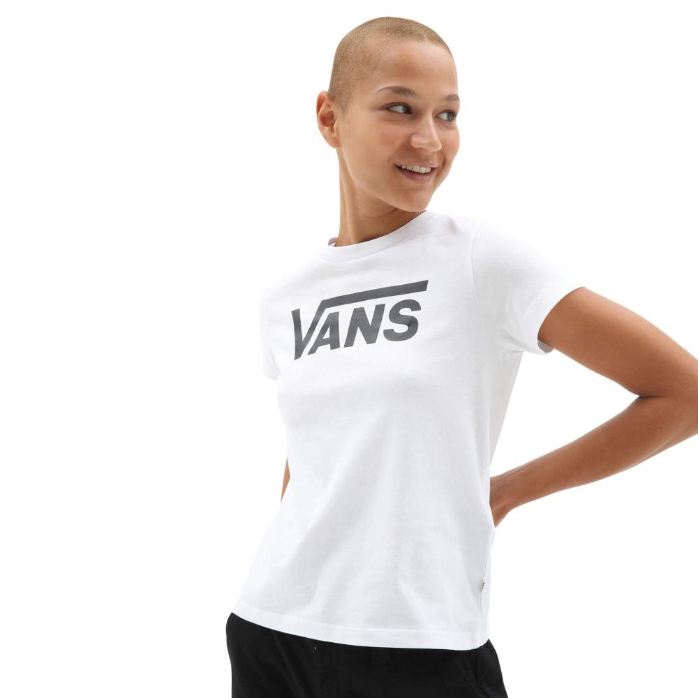 Vans Wmns Flying V Crew Tee White