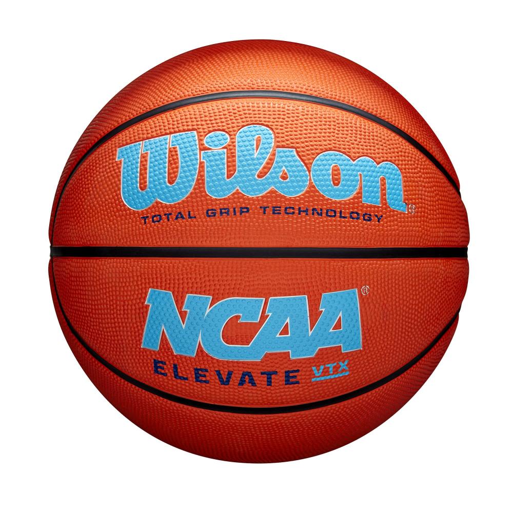 Wilson Ncaa Elevate Vtx Bskt Orange/Blue (Sz. 7)