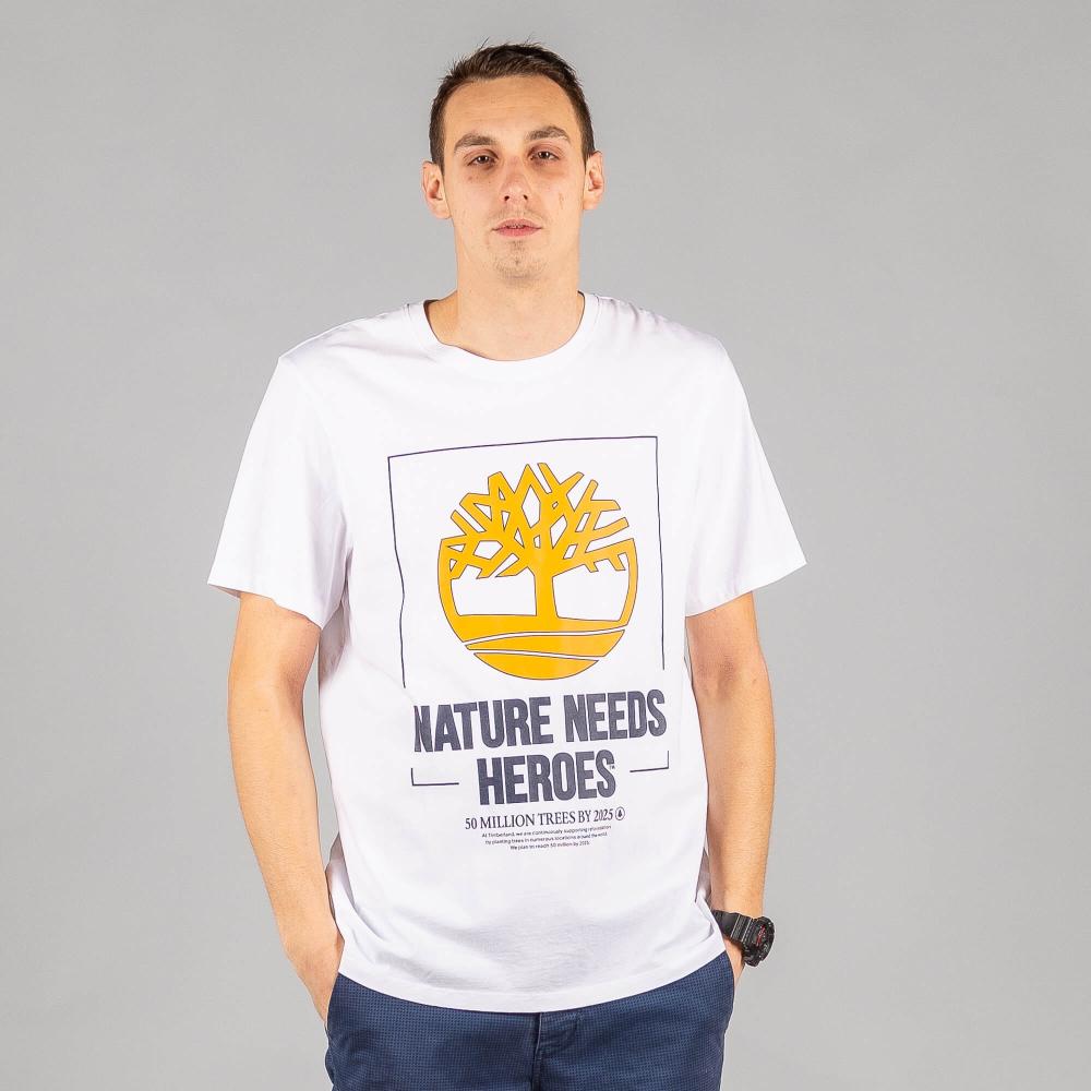 Timberland Graphic Tee White