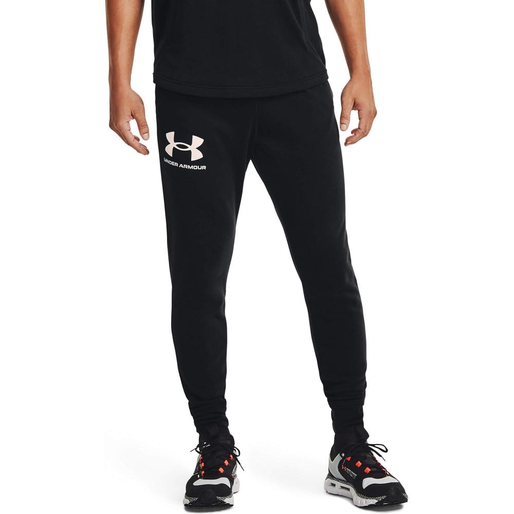 Under Armour Men's UA Rival Terry Joggers Black / Onyx White