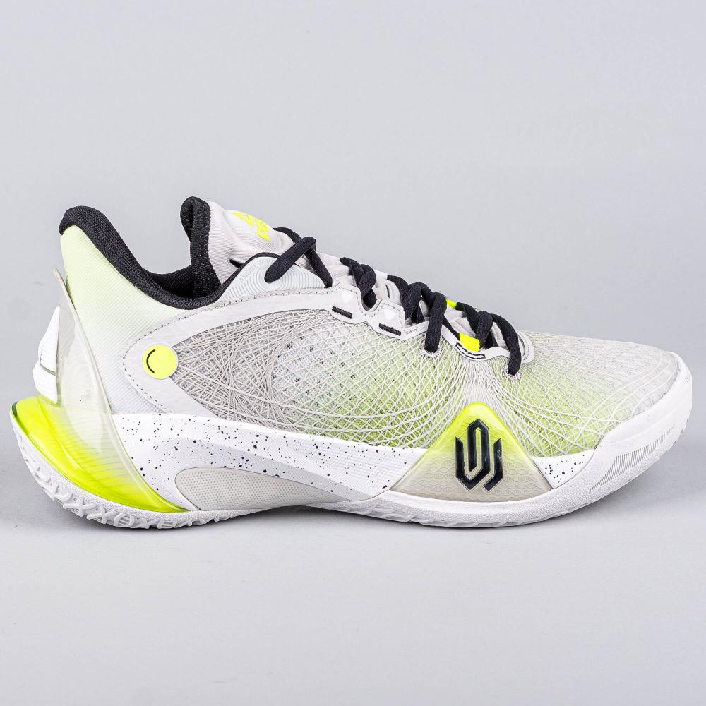 Basketbalové tenisky Peak Basketball Match Shoes Wiggins AW-Talent 2 Lt.Grey/Fluorescent Green