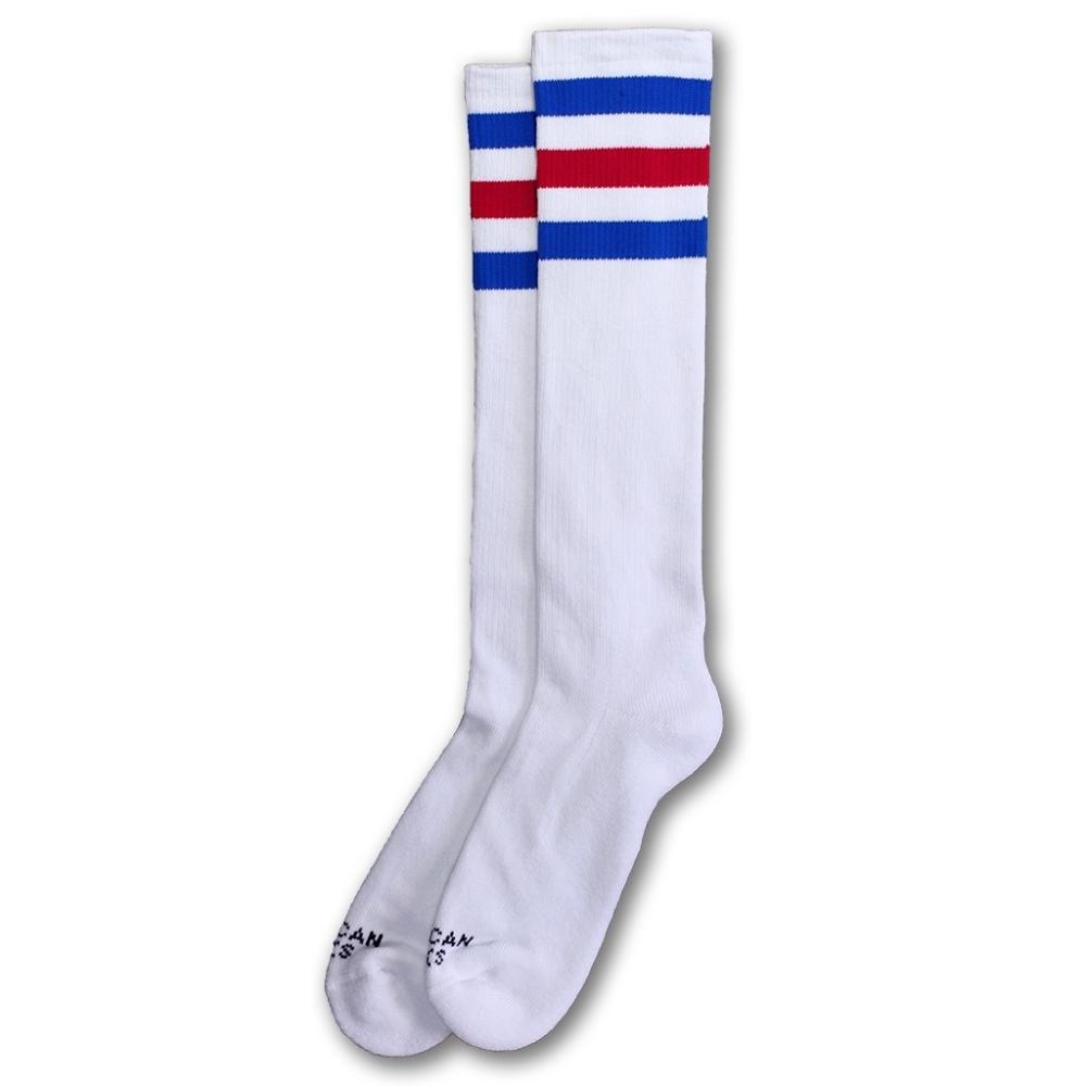 American Socks Ponožky American Pride Knee High White