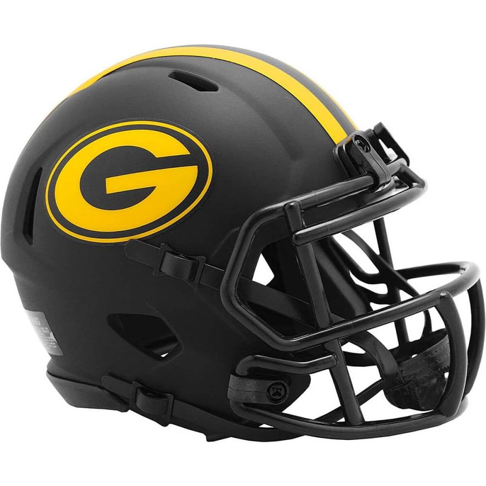 Miac Riddell Eclipse Mini Helmet Green Bay Packers