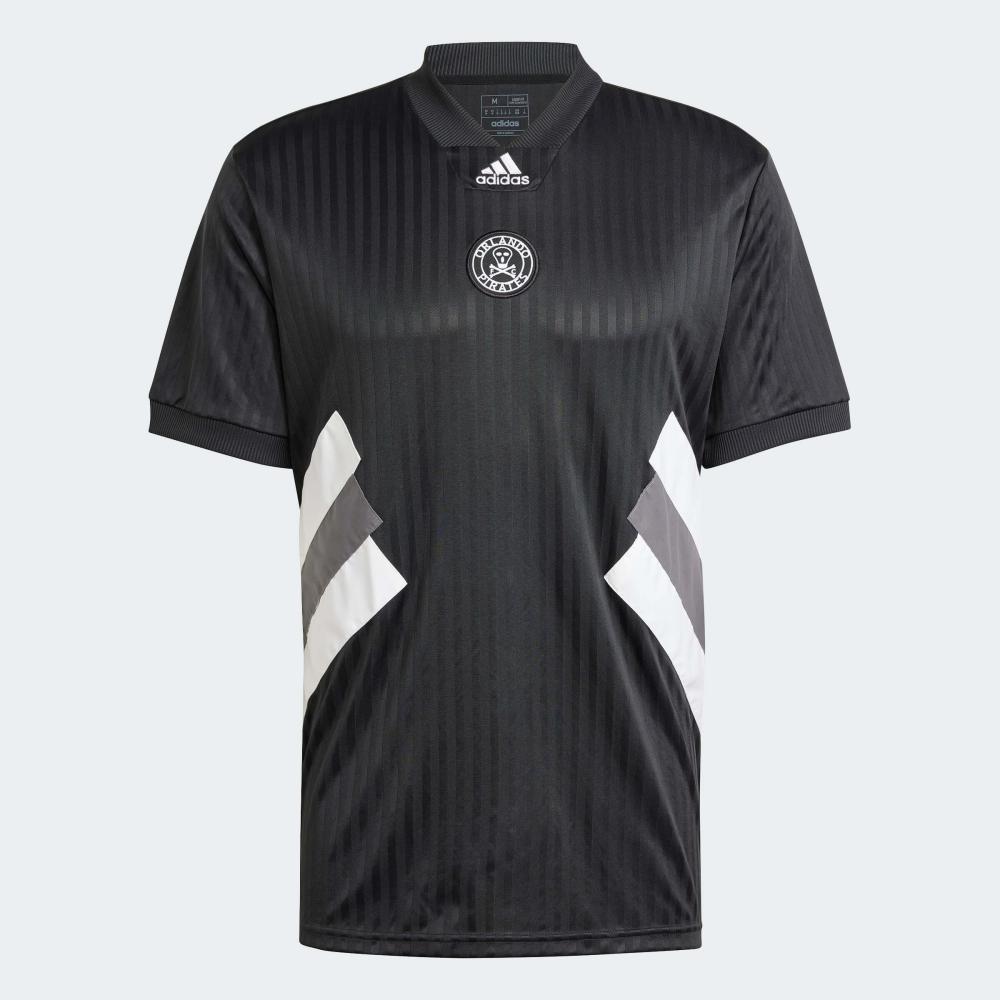 Adidas Men Orlando Pirates Icon Jersey Black/Grey/White