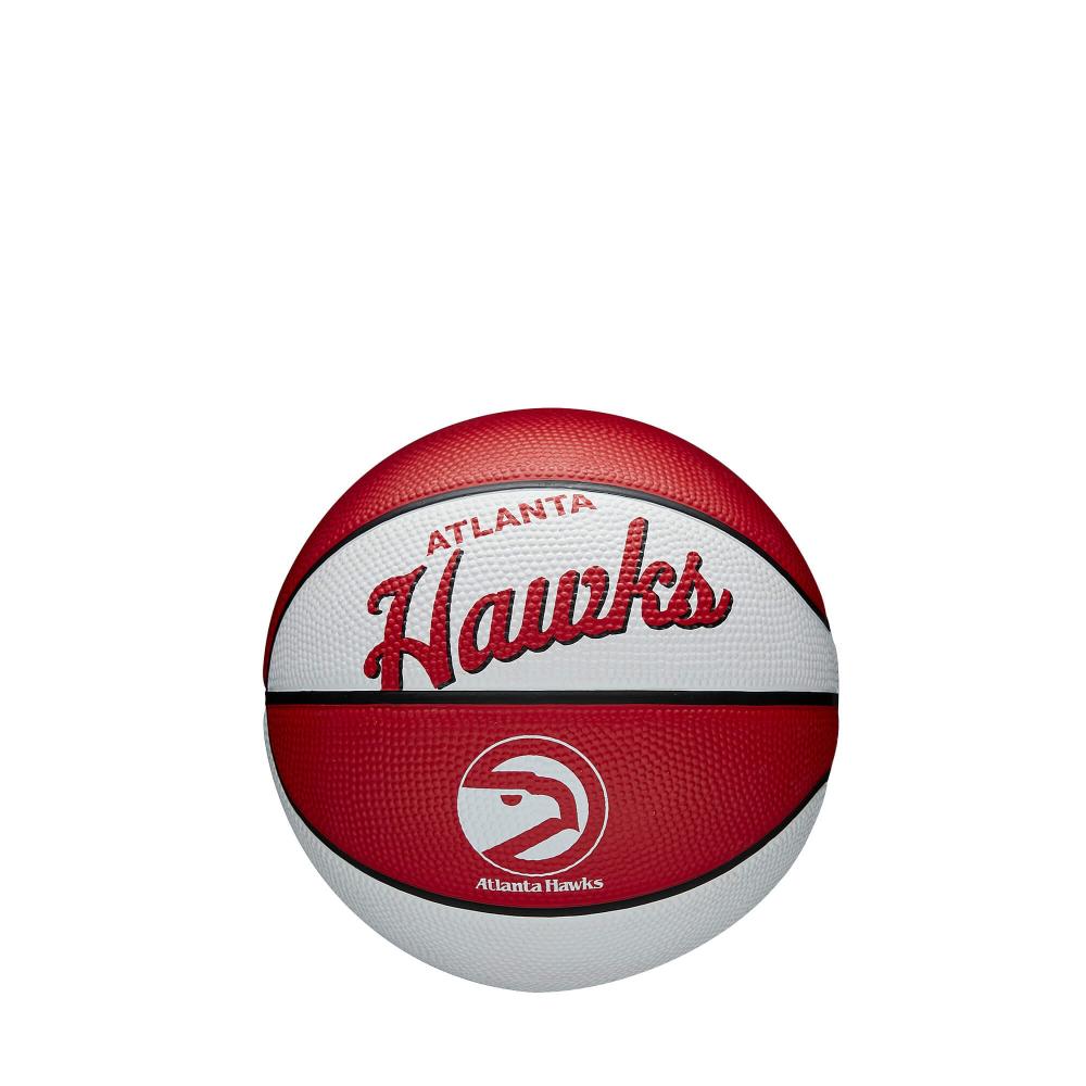 Wilson NBA Team Retro Mini Basketball Atlanta Hawks (sz. 3)