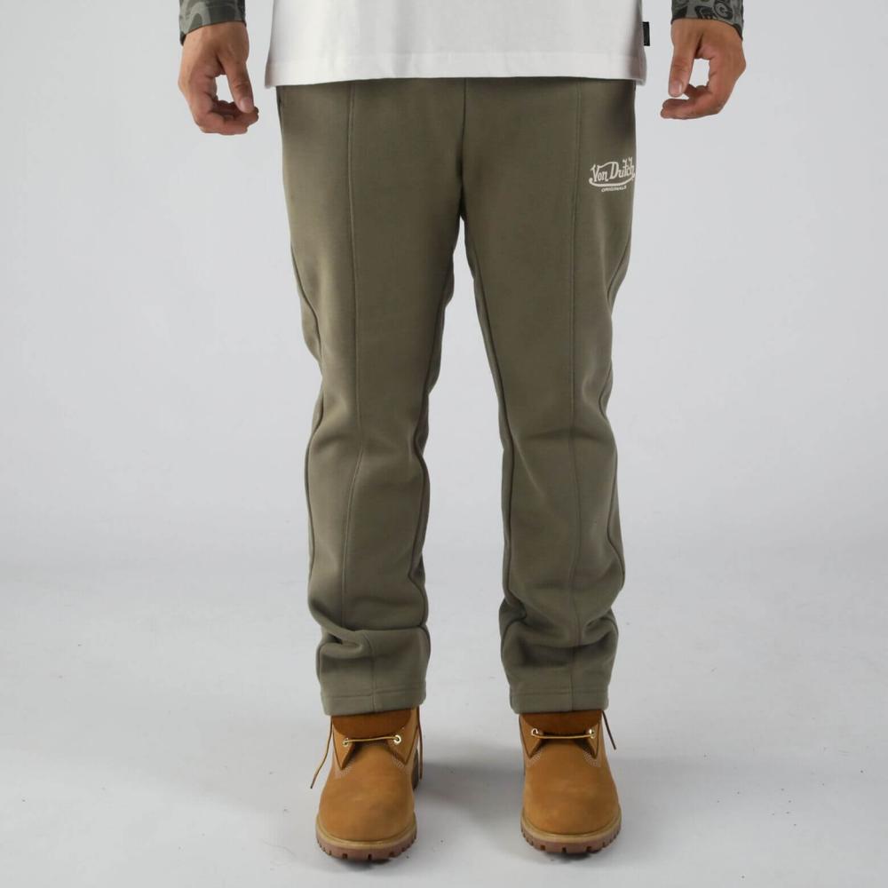 Von Dutch Originals Sweat Pant Straight Milan Khaki