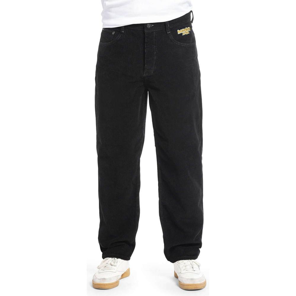 Homeboy x-tra BAGGY Cord pants BLACK