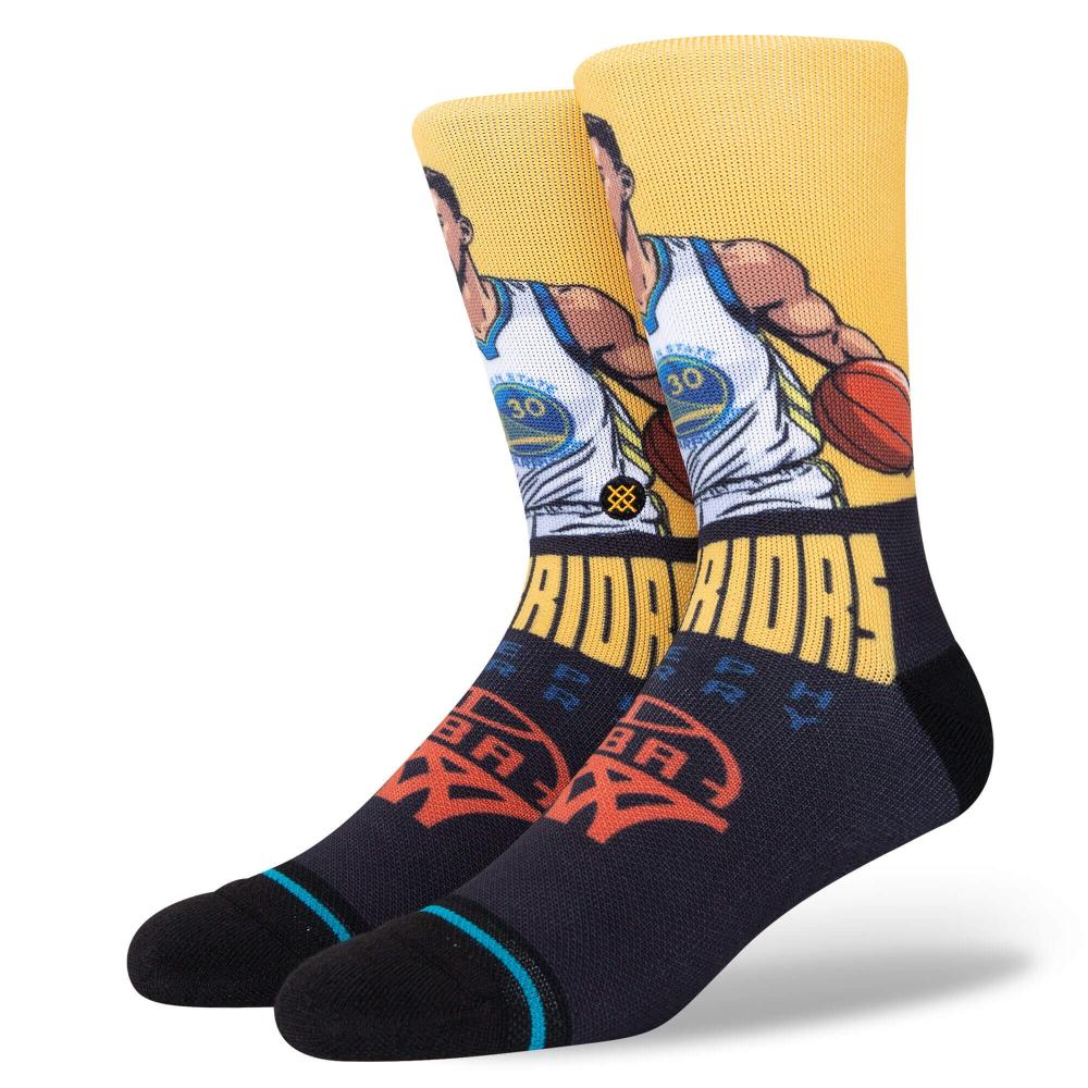 Stance Nba Crew Graded Steph Gold