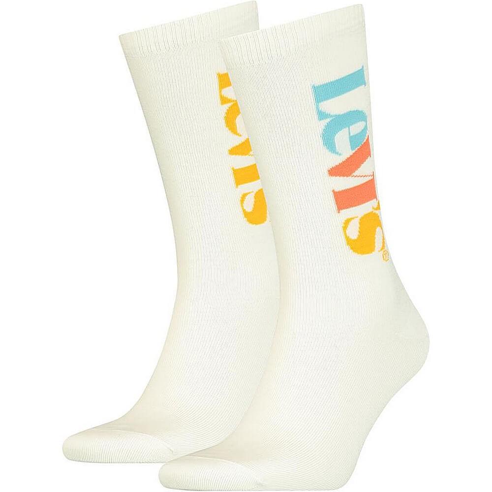 Levis Unisex Vertical Logo Regular Cut (2-Pack) Mixed Colors