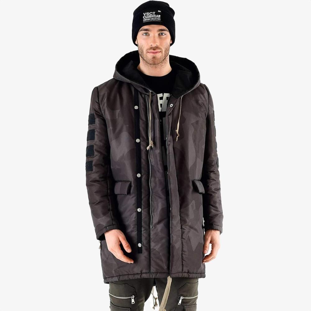 Pánska parka VSCT Clubwear Corporate Army Parka maskáčová