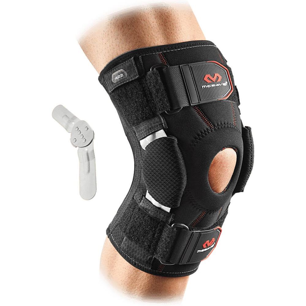 Mcdavid Knee Support Brace With Dual Disk Hinges [422] Black