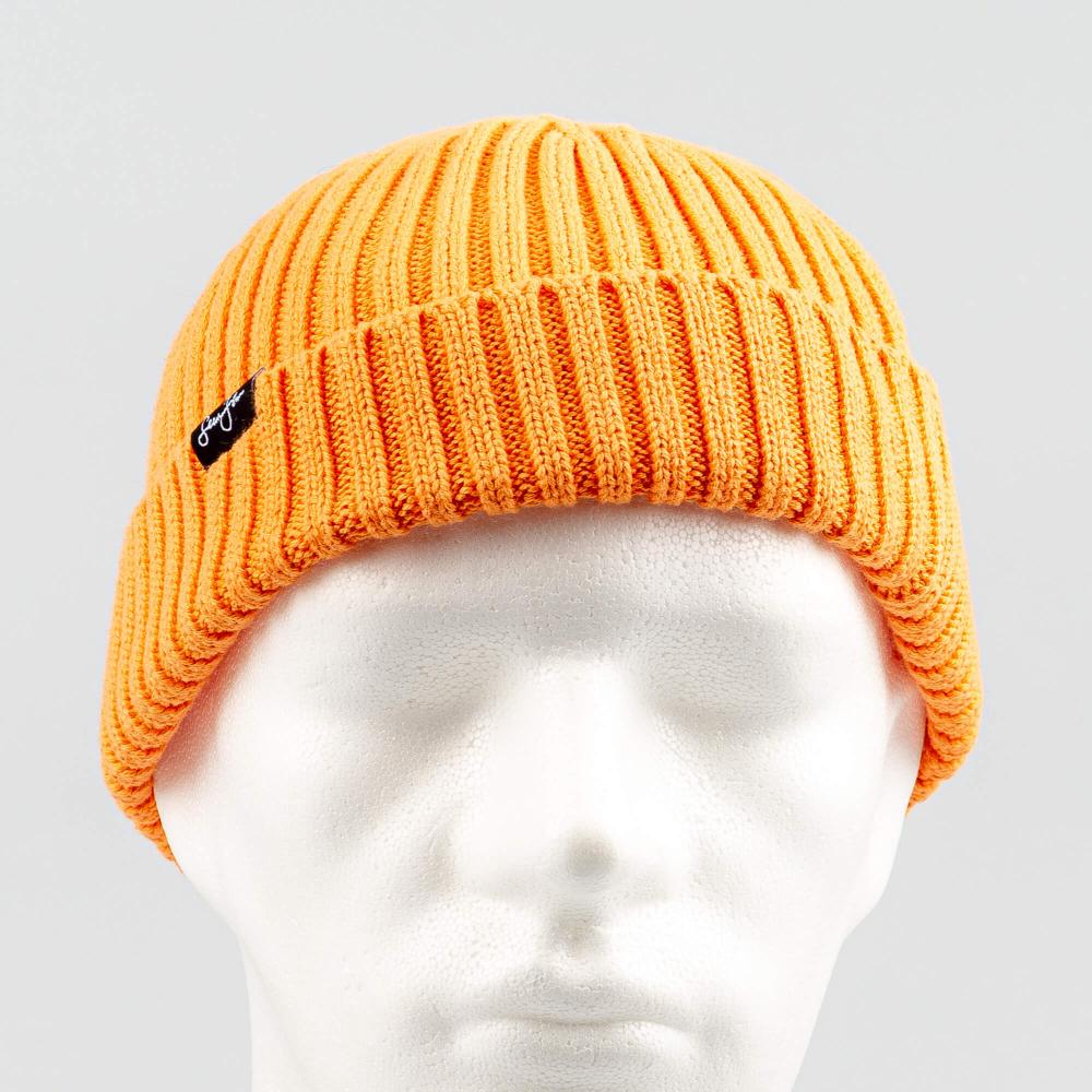Sean John Script Flag Label Short Beanie