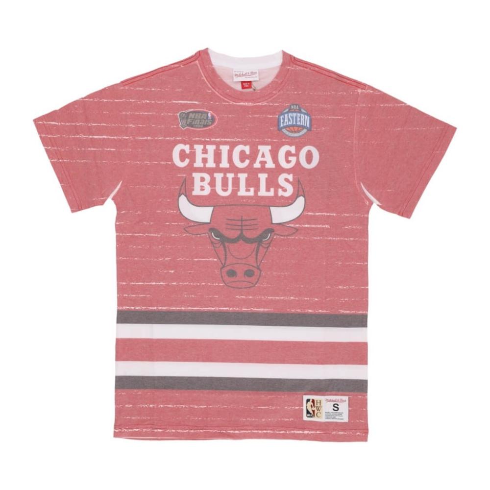 Mitchell & Ness NBA Jumbotron 3.0 Sublimated Ss Tee Chicago Bulls Multi / White