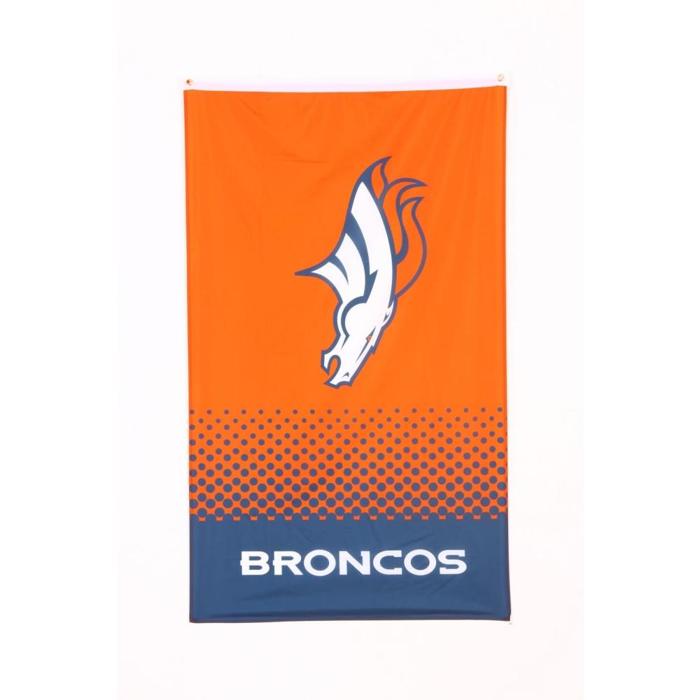 FOREVER COLLECTIBLES FADE FLAG DENVER BRONCOS