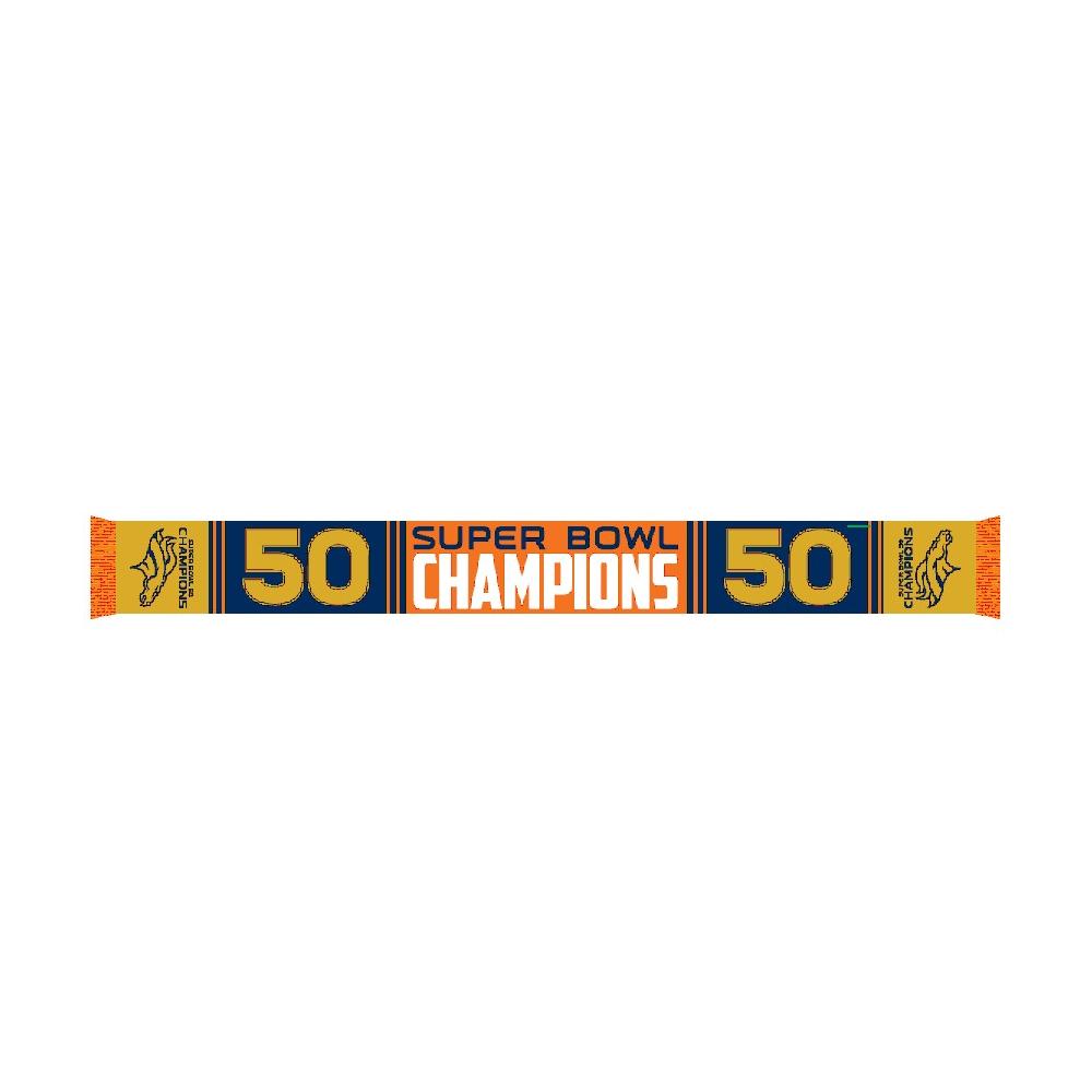 DENVER BRONCOS SUPER BOWL 50 CHAMP šál