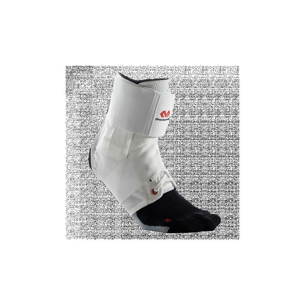 McDAVID Ankle Brace with Straps – Lightweight support [195] white