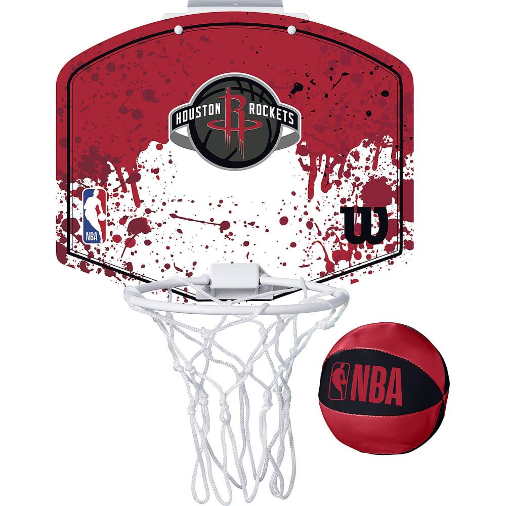 Wilson NBA Team Mini Hoop Houston Rockets