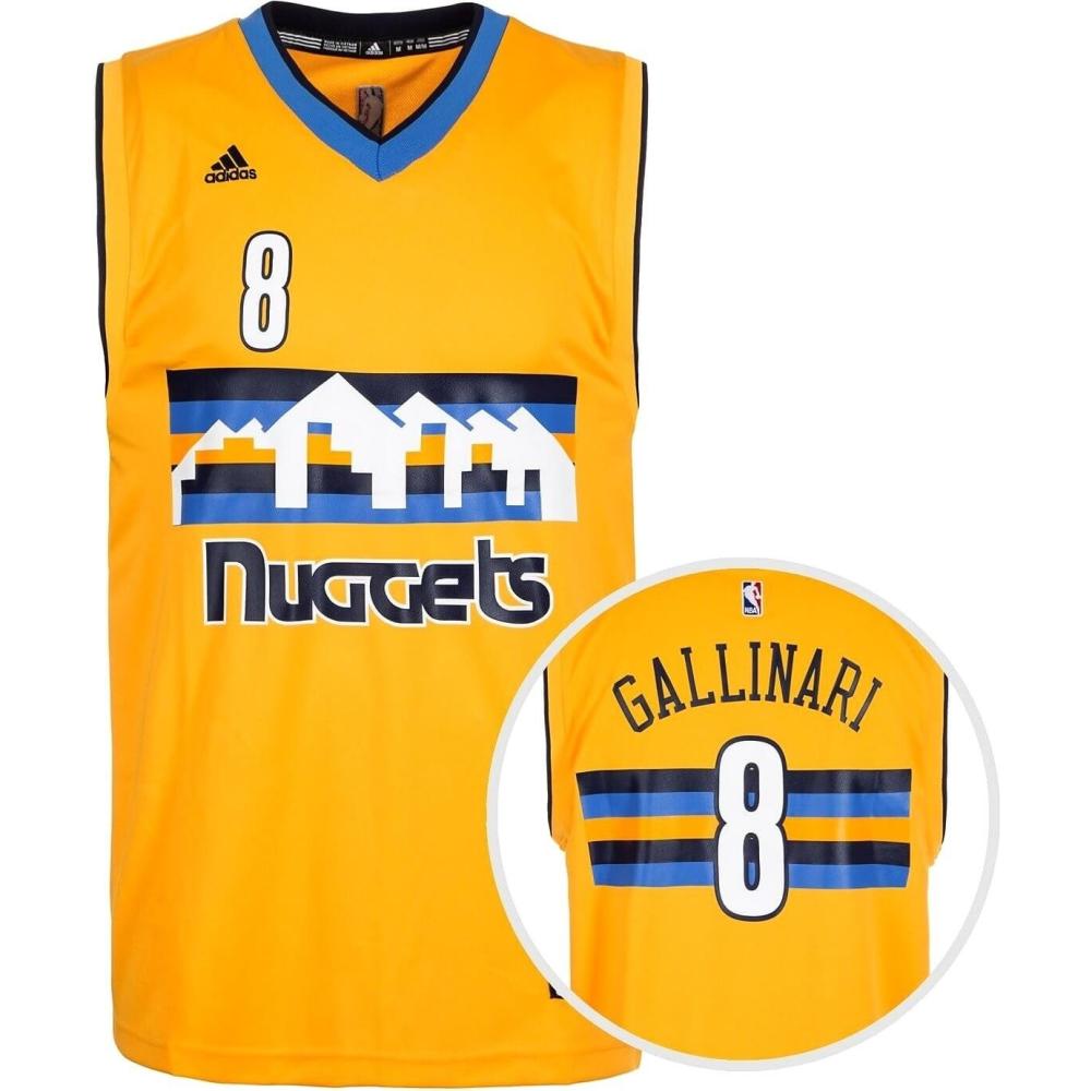 Adidas Nuggets Jersey Nr.8 Tank Top Alternatives Gallinari Tank Basketball