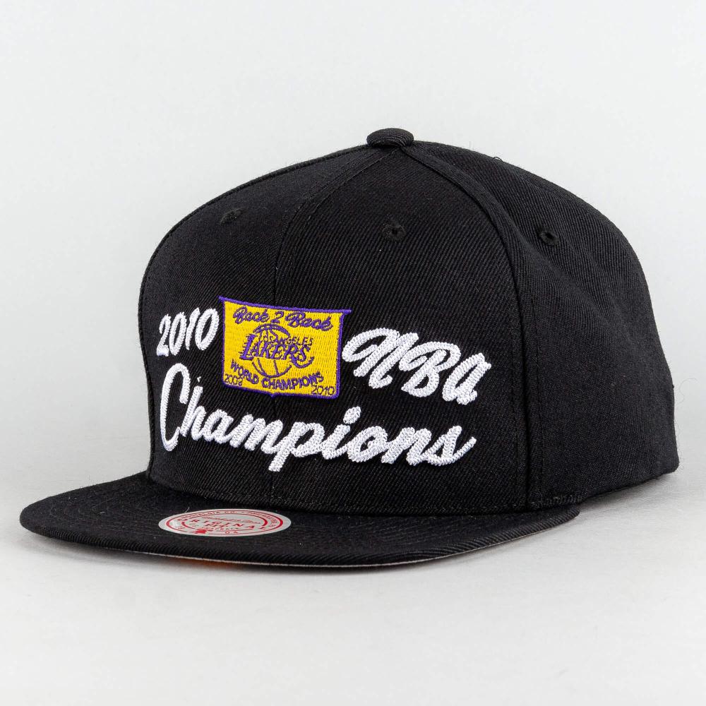 Mitchell & Ness NBA 10 NBA CHAMPS SNAPBACK HWC LOS ANGELES LAKERS Black