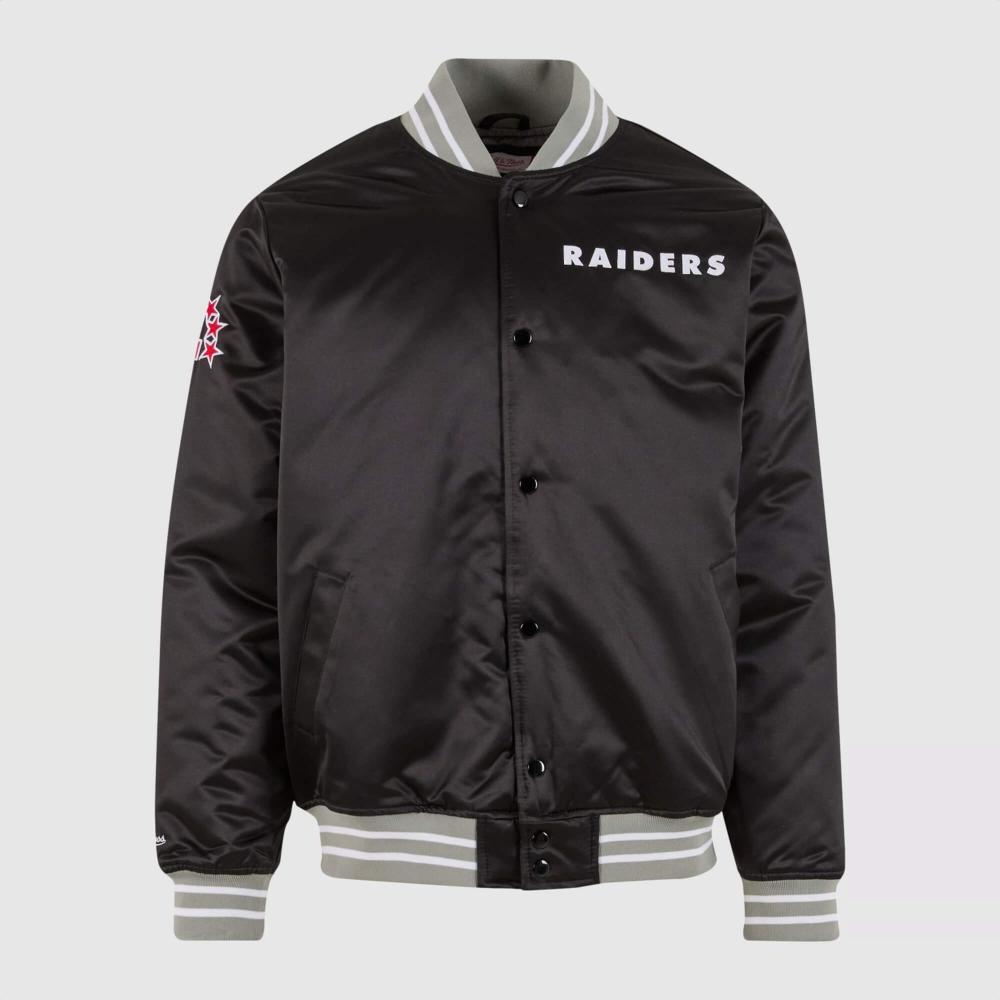 Bunda Mitchell & Ness NFL Raiders Stylish čierna