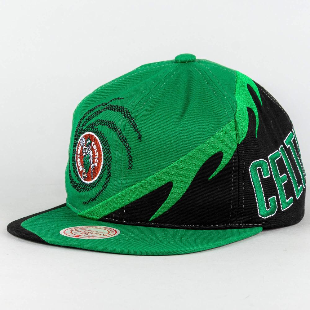 Mitchell & Ness SPIRAL DEADSTOCK SNAPBACK HWC BOSTON CELTICS Green