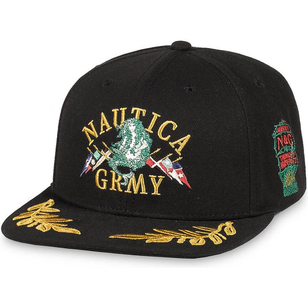 Grimey Wear Mighty Harmonist Nautica X Grmy Snapback Cap Black